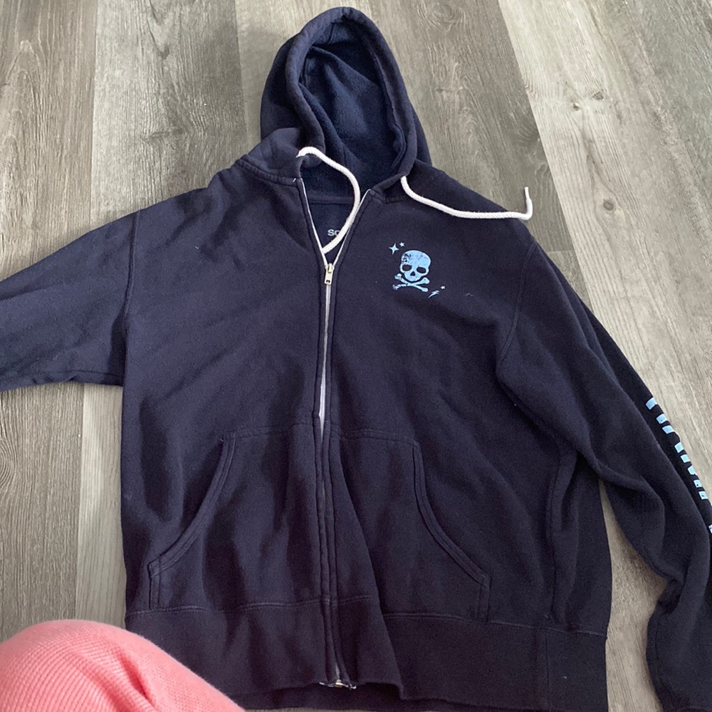 SoulCycle navy zip up